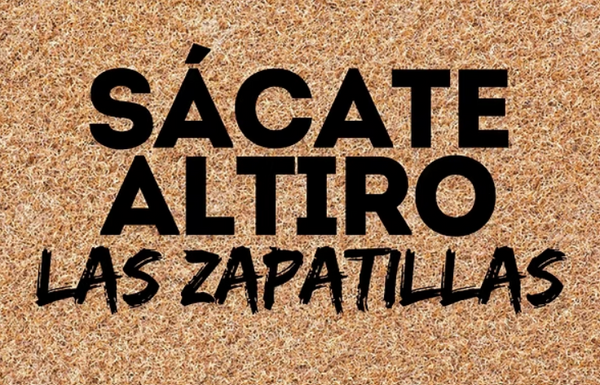 Limpia Pies Antideslizante sacate altiro la zapataillas