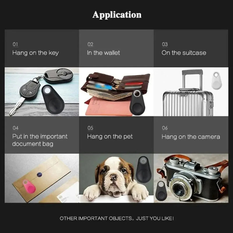 KeyFind Pro – Localizador de Mascotas y Artículos Perdidos con Bluetooth y Batería Reemplazable
