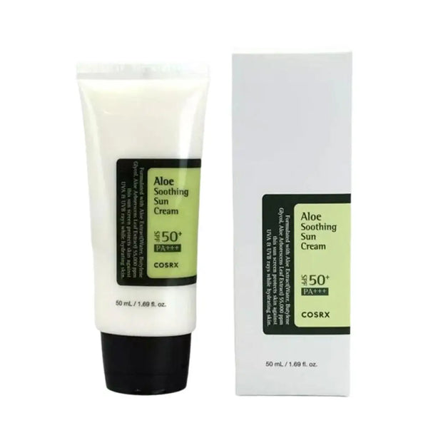 Aloe Soothing Sun Cream de COSRX: Protección Solar y Cuidado Intenso para tu Piel estilo Korea