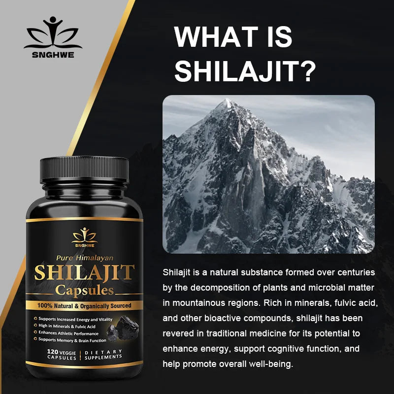 Shilajit Puro del Himalaya
