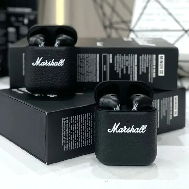 New Marshall MINOR III: Auriculares Inalámbricos HiFi para Deportes y Gaming