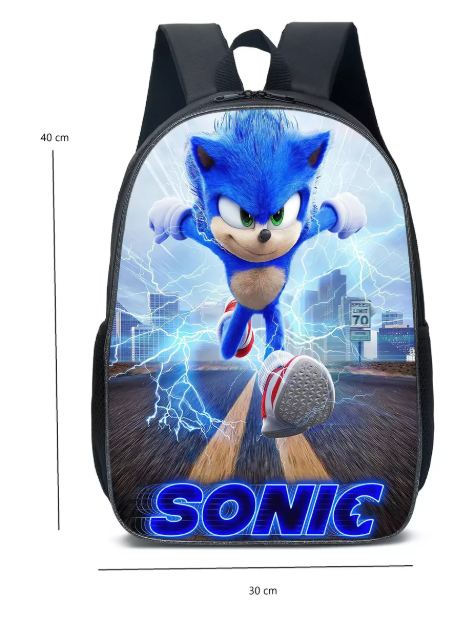Mochila Escolar Sonic 4